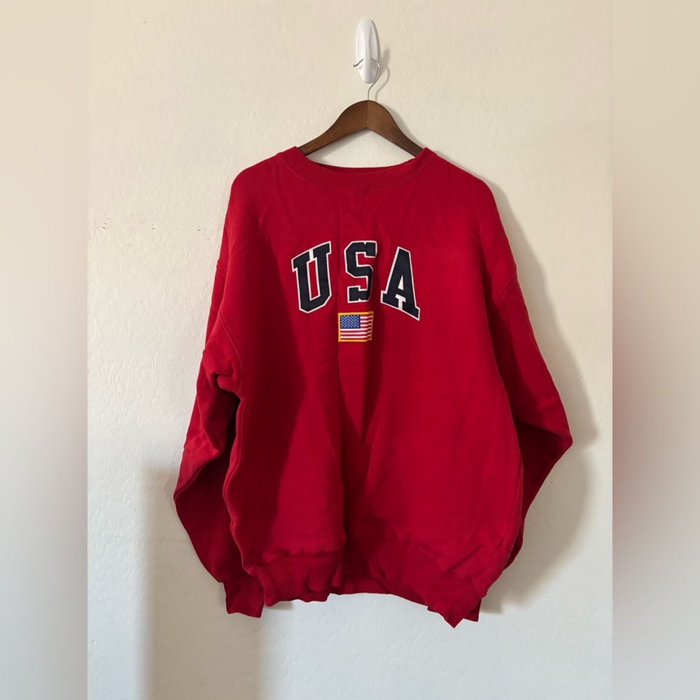 Majestic Vibrant Red Sweatshirt